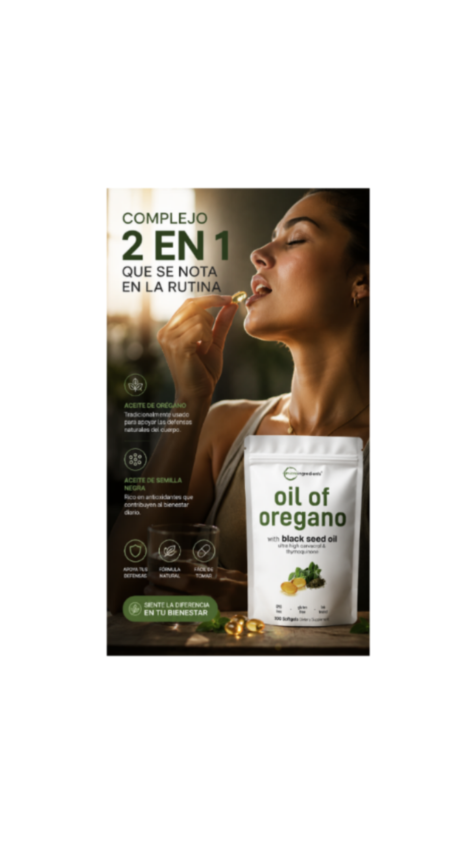 OroVital Defence Suplemento de Oregano