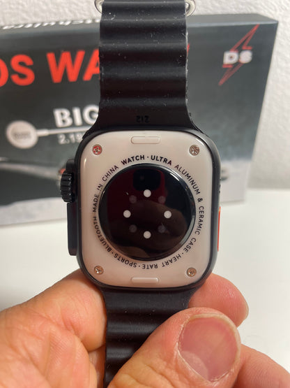 Parte trasera del reloj T10 Ultra 2